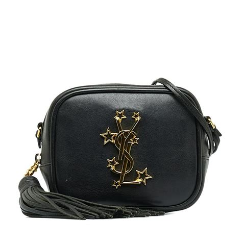 ysl blogger bag star|SAINT LAURENT Nappa Embossed Star Monogram Blogger Bag .